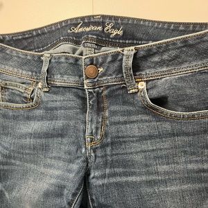 American Eagle jeans.
